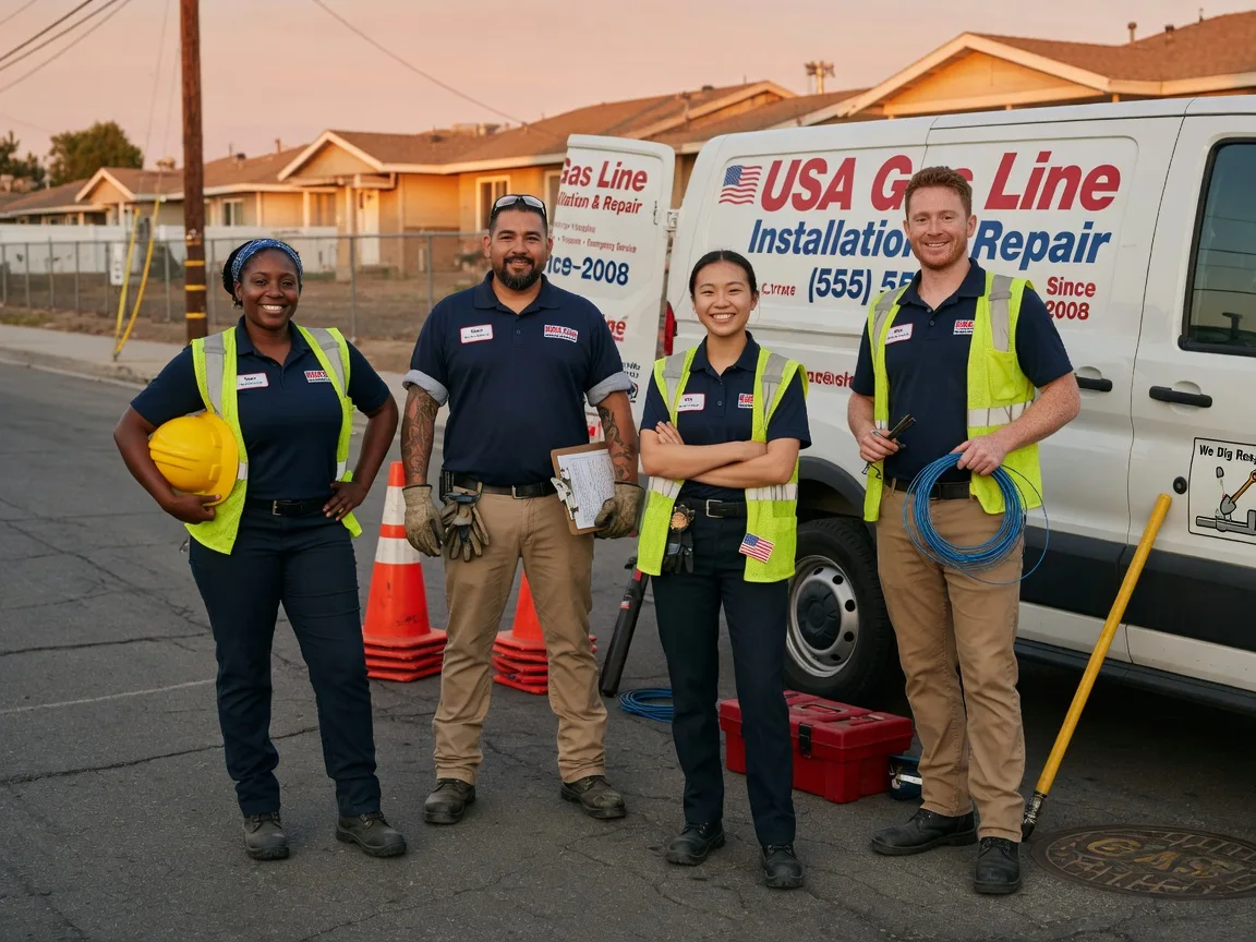 Gas Line Installation company in Paoli, IN